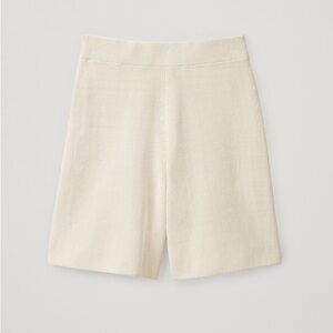 COS Cotton Knitted Shorts